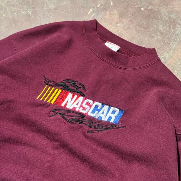 1990s Nascar Embroidered Crewneck - Picture 4 of 5